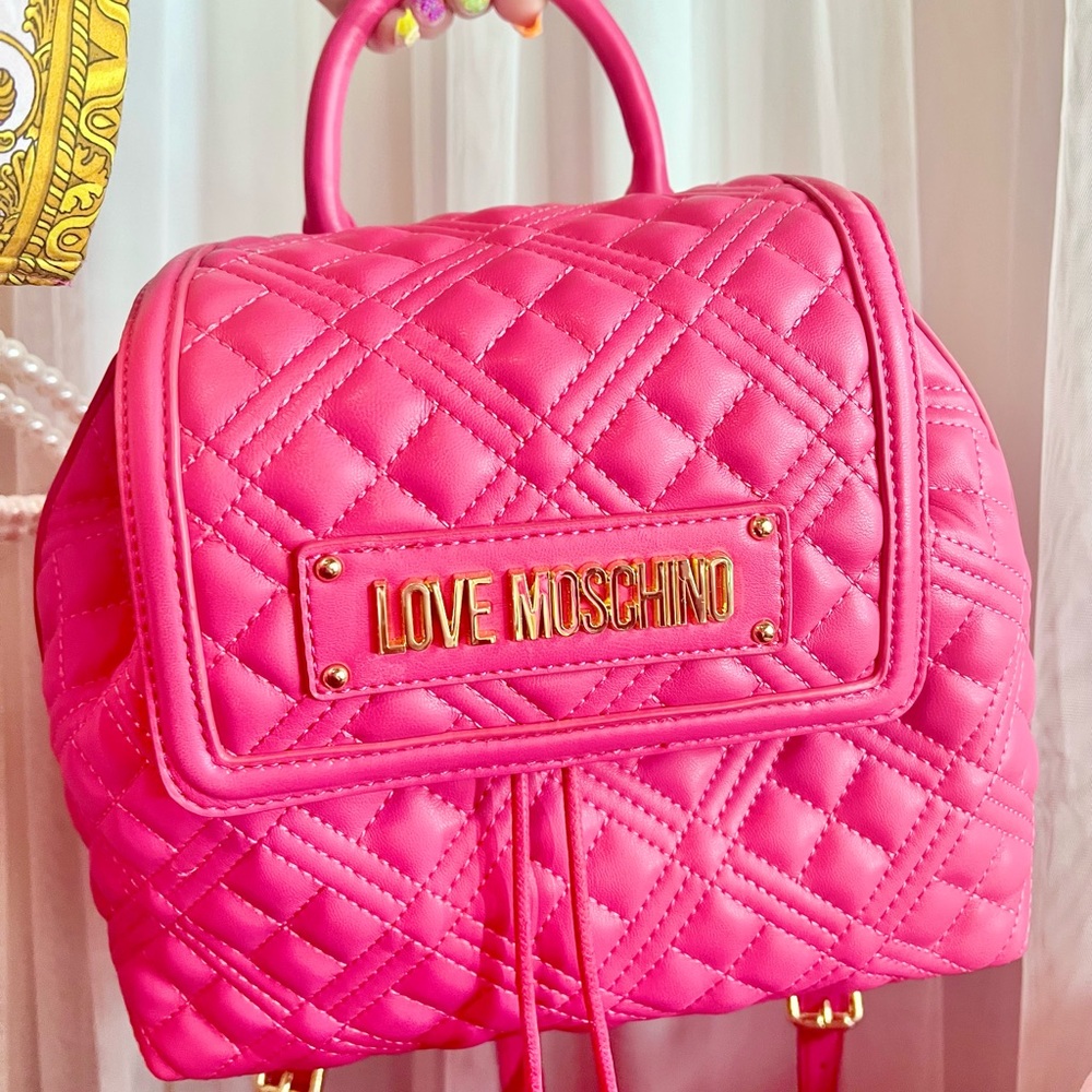 Love Moschino 🎀 Hot Pink Mini Backpack 🌸